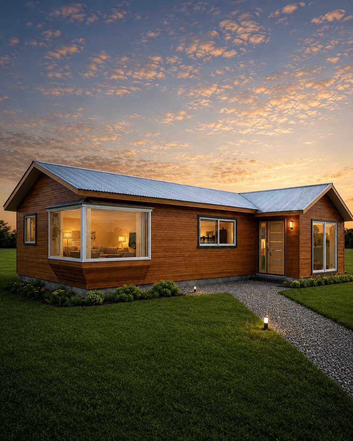 Modelo Casa 110 m² de Casas BAE
